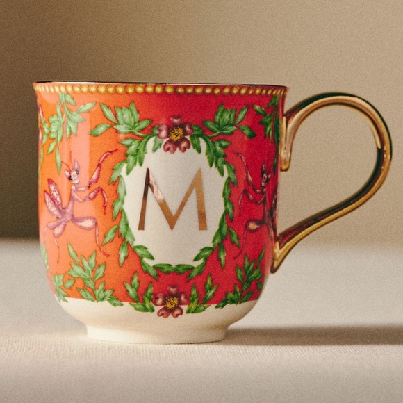 Alphabet Letters Lou Rota Nature Mugs M - Picture 1 of 15
